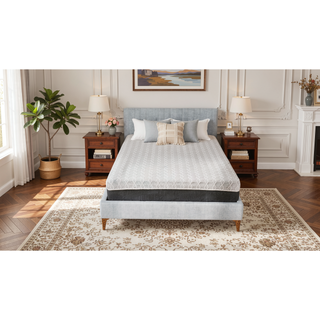 Sunvega Copper Infused Hybrid 14 Inch Plush King Mattress with Cooling Cover