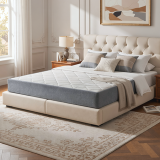 Sunvega Twin-XL Folding Mattress Foundation with Removable Linen Cover