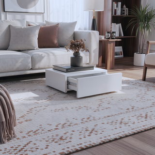 Sunvega Modern Wall-Mounted Floating Nightstand with Spacious Drawer and Generous Top Surface