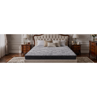 Sunvega 12 Inch Soft-Medium Firm Pocket Coil Mattress with 560 Coils for Support