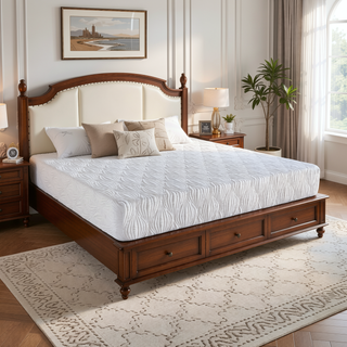 Sunvega Gel Infused Memory Foam Mattress for Cool Sleep with High-Density Extra Firm Support