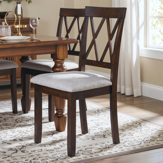 Sunvega Modern Faux Marble Dining Table with Solid Wood Legs for Kitchen Living Room