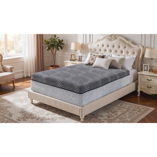 Sunvega Hybrid Core 14" Pocket Spring Memory Foam Mattress with Waterfall Ticking Cover