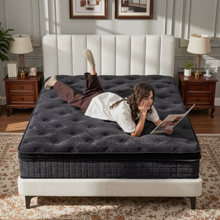 Sunvega 10 Inch Full Size Breathable Cool Gel Memory Foam Hybrid Mattress