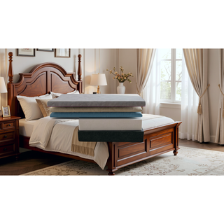 Sunvega 11 Inch Cooling GelCare Memory Foam Mattress with Copper Infusion and Bamboo Cover