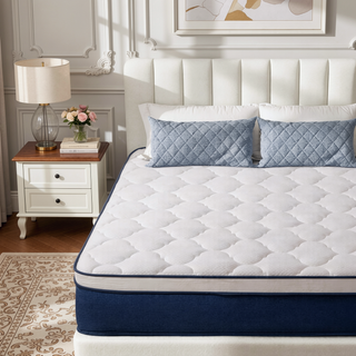 Sunvega 10 Inch Full Size Breathable Cooling Gel Memory Foam Hybrid Mattress