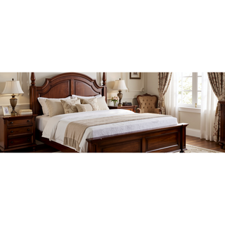 Sunvega Green Tea Infused Polyester Memory Foam Queen Size Mattress for Optimal Body Support