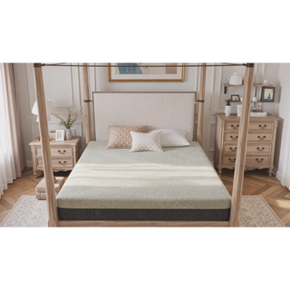 Sunvega Twin Firm Gel Memory Foam Tight Top 8 Inch Mattress with Anti-Microbial Cover