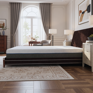 Sunvega Gel Infused Memory Foam Mattress with Edge Support and Air Grid Queen