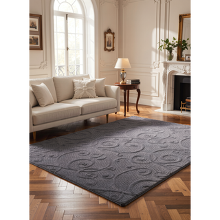 Sunvega Firm Comfort 8" Twin Size Gel-Infused Memory Foam Hybrid Mattress in Dark Gray