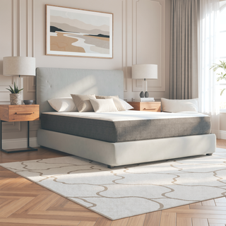Sunvega Gel-Infused Memory Foam Mattress with Edge Support and Cooling Cover Twin