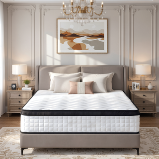 Sunvega Full Size Hybrid Mattress with Memory Foam and Individually Wrapped Springs