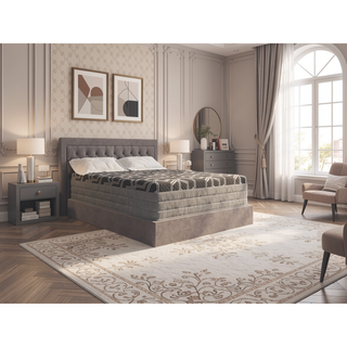 Sunvega Ice Cover Hybrid Plush Full Mattress with Copper Gel Infused Memory Foam