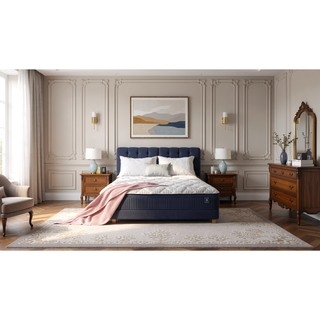 Sunvega Restonic 14.5 Inch Euro Top Mattress with Cooling Foam and Reinforced Lumbar Support