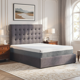 Sunvega 5-Layer Hybrid Memory Foam and Coil Mattress with Anti-Skid Knit Cover