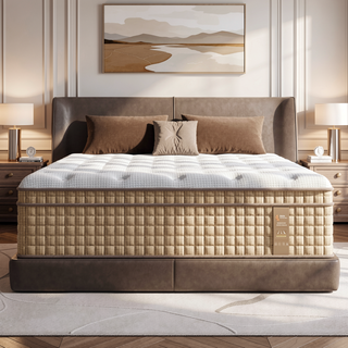 Sunvega 12 Inch King Hybrid Mattress with Pocket Springs and Cooling Gel Memory Foam