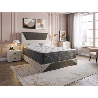 Sunvega 13.5" DreamFlex Plush Two Sided California King Mattress with Bamboo Cover