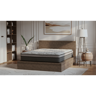 Sunvega Hybrid 12 Inch Medium Firm Queen Mattress with Pocketed Coils