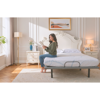 Sunvega 8 Inch Memory Foam Mattress with 6 Inch High Density Base Foam