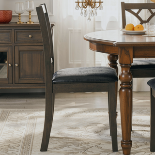 Sunvega Five-Piece Contemporary Dining Set with Square Table and Four Chairs