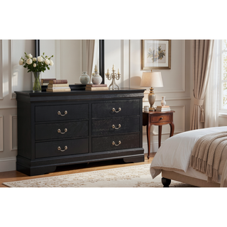 Sunvega Dark Brown Tufted Polyurethane Upholstered King Size Bed Frame