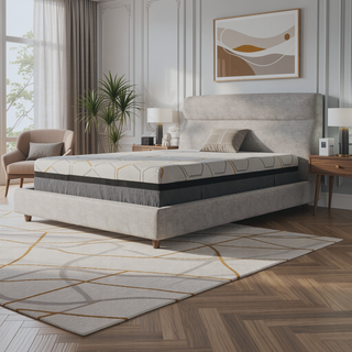 Sunvega Hybrid Copper Gel Cooling Memory Foam Mattress with Edge Support Full