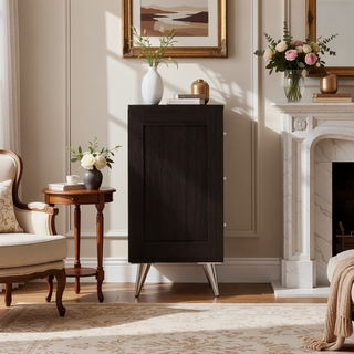 Sunvega Owen Modern Storage Nightstand with Ample Drawer for Bedroom or Living Room