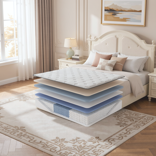 Sunvega Diamond Hughes Cool Responsive Pressure Relieving Latex Hybrid Mattress