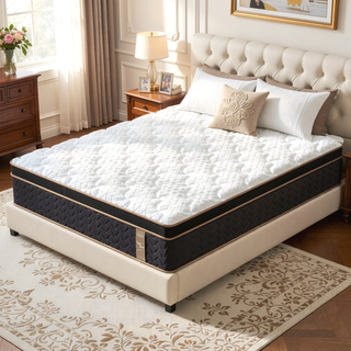 Sunvega Extra Plush King Hybrid Mattress with Gel Memory Foam and Edge Support