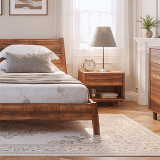 Sunvega 3-Layer Extra Firm Memory Foam Twin Mattress with Cooling Aloe Infusion