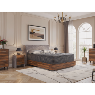 Sunvega 13 Inch Quilted Eurotop Plush Hybrid Twin Mattress with Gel Memory Foam
