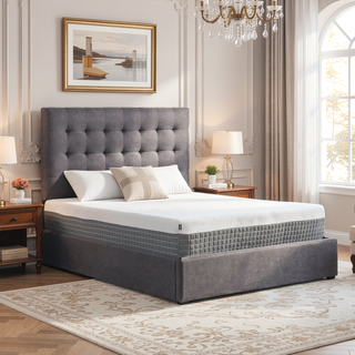 Sunvega 5-Layer Hybrid Memory Foam and Coil Mattress with Anti-Skid Knit Cover