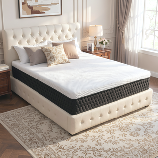 Sunvega Copper Cooling Firm Feel 12" Hybrid Waterfall Top Mattress Twin XL