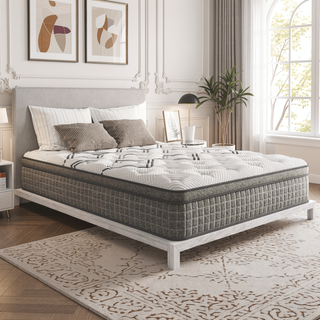 Sunvega Diamond Soto Cooling Copper Conforming Hybrid Luxurious Euro-Top Mattress