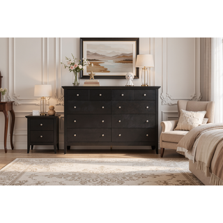 Sunvega Dark Brown Tufted Polyurethane Upholstered King Size Bed Frame