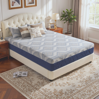 Sunvega 12" Hybrid Mattress with Isotonic Memory Foam and Edge Support Cal King