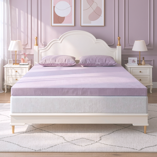 Sunvega Premium Firm High Density Cooling Ventilated Full Mattress Topper for Better Sleep