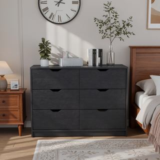 Sunvega Four Drawer Curio with Two Doors and Black Wengue Finish