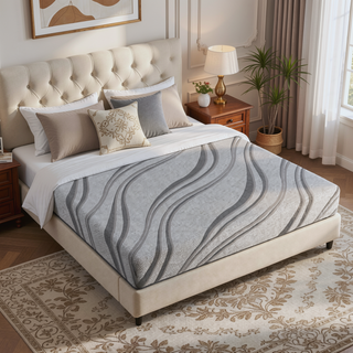 Sunvega Ultra Cooling Diamond Pro Gel Memory Foam Responsive 10" Medium Feel Mattress