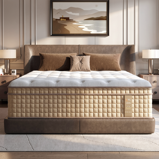 Sunvega King Mattress with Cooling Gel Memory Foam and 7-Zone Contouring Support