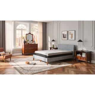 Sunvega Copper Infused Hybrid 14 Inch Plush King Mattress with Cooling Cover
