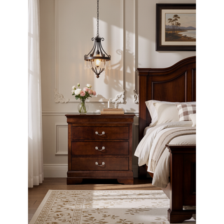 Sunvega Dark Brown Tufted Polyurethane Upholstered King Size Bed Frame