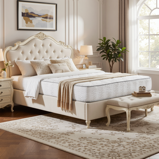 Sunvega 9 in. Full Size Pocket Coil Spring Mattress with Pressure Relief and Low Motion Transfer