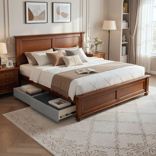Sunvega Sturdy Metal Twin Folding Mattress Foundation Base with Removable Cover