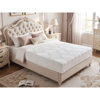 Sunvega 8-inch Full Size Firm Gel Memory Foam Mattress with Tencel Cover