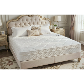 Sunvega 9 Inch Bonnell Coil Inner Spring Mattress with 2.5 Inch Euro Top