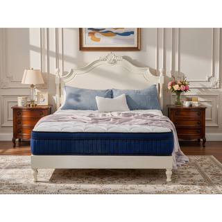 Sunvega 10 Inch King Size Cooling Gel Memory Foam Hybrid Mattress with Pocket Springs