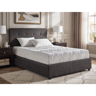 Sunvega 8-inch Full Size Firm Gel Memory Foam Mattress with Tencel Cover