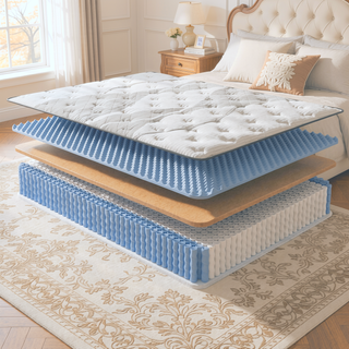Sunvega Diamond Nina Copper Cooling Supportive Hybrid Mattress with Euro-Top