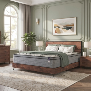 Sunvega Orthopedic Cooling Gel Memory Foam Hybrid Mattress with Pressure Relief